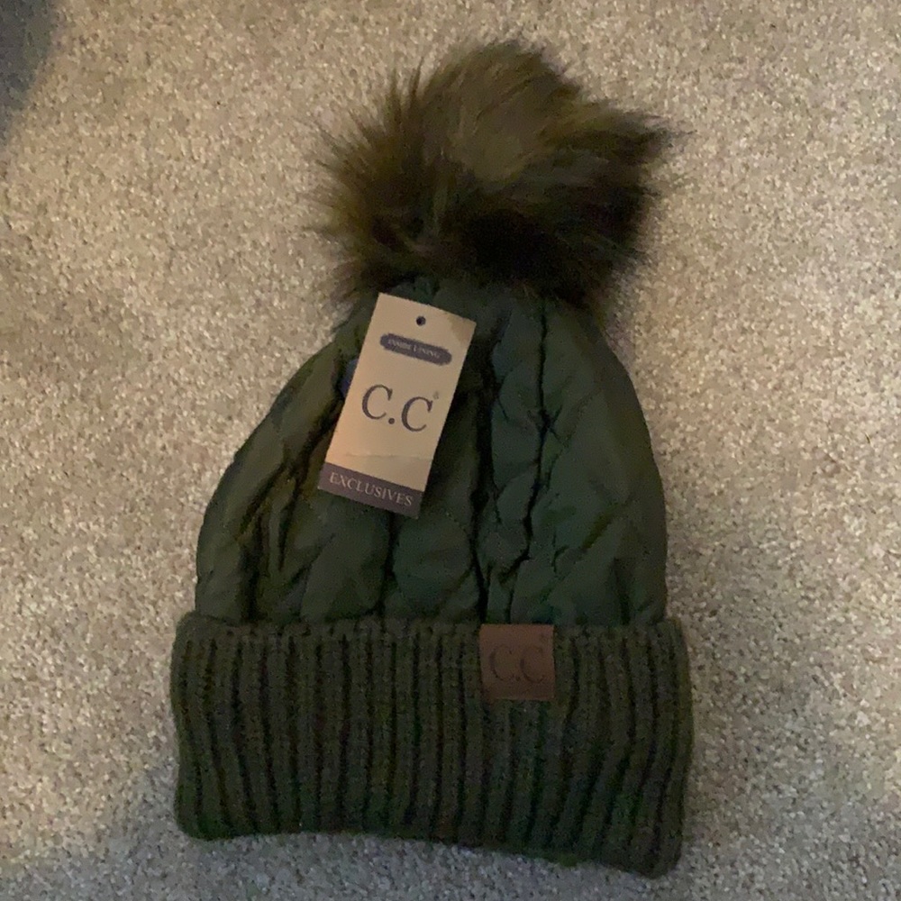 Green hat